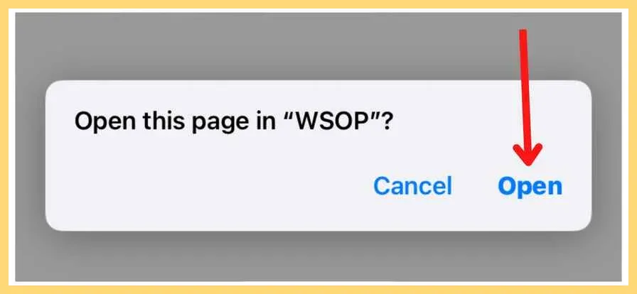 Image - Click on Open