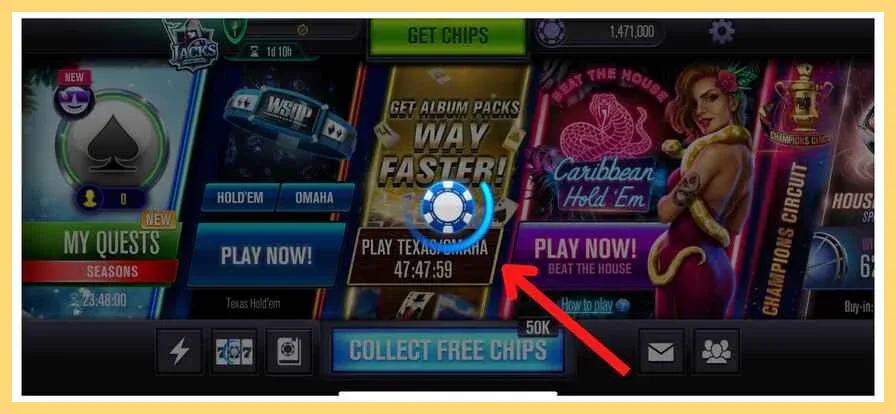 Image - Getting WSOP Free Chips