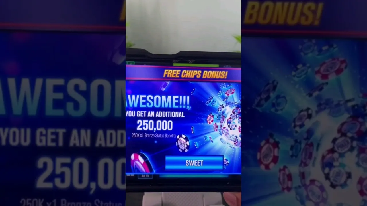 WSOP Free Chips 😱 Mega-Bonus Collect Now!! #wsop #wsop2023 #shorts - YouTube