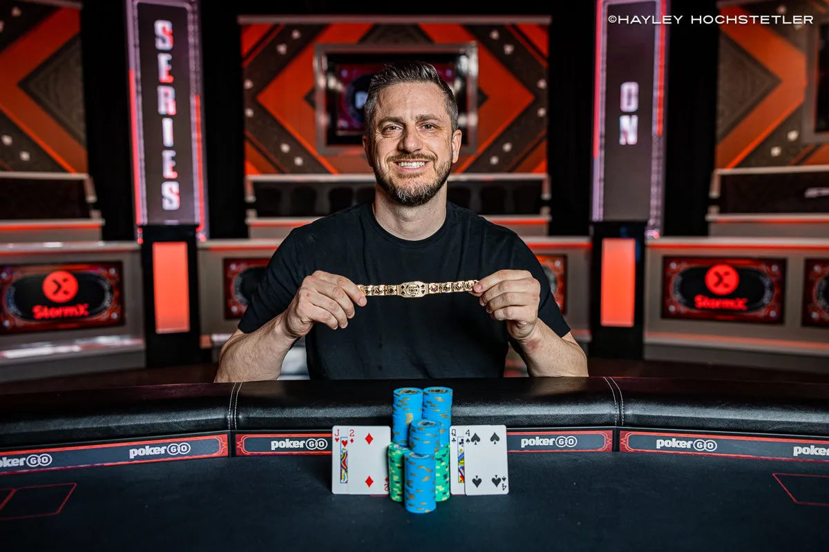 David Prociak Wins $1500 Badugi at 2024 WSOP ($129676) PokerNews