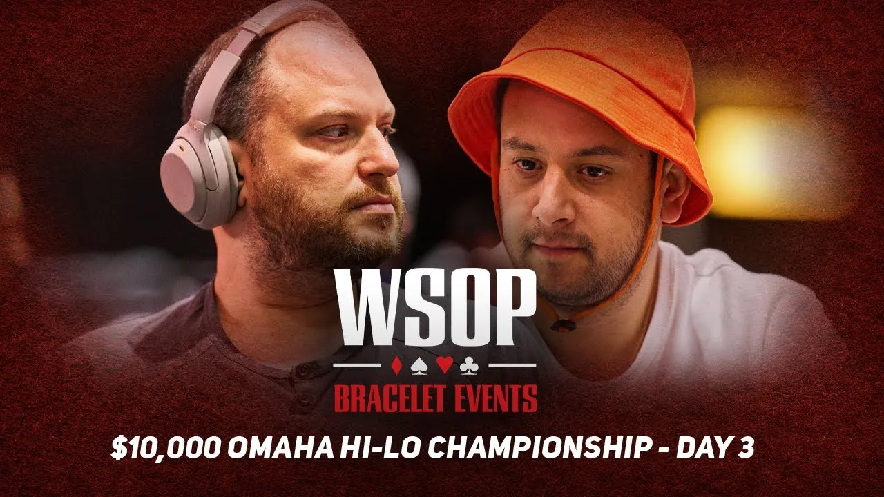 World Series of Poker 2024 $10000 Omaha Eight-or-Better Championship Day 3 - YouTube
